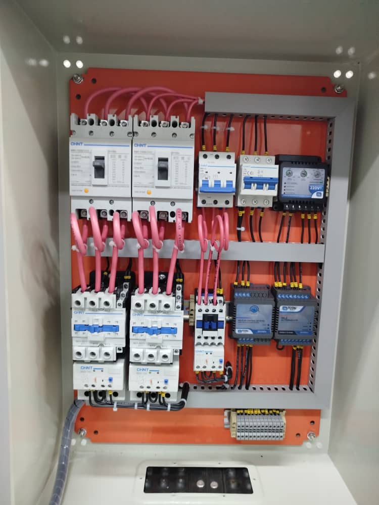 TABLERO DE CONTROL Y POTENCIA TF  P/ DOS BOMBAS CENTRIFUGAS SERIE MDE MOD. T123250 25HP 3PH/230V ALTERNADAS Y ADITIVAS DOL