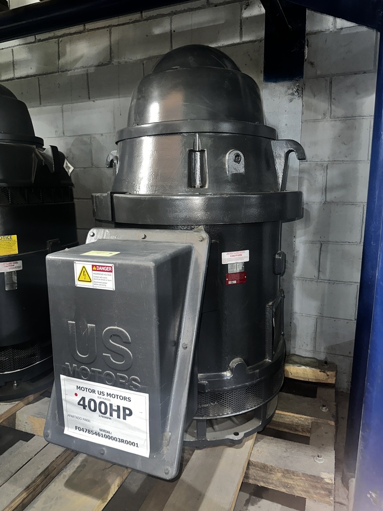MOTOR VHS  400,00HP 1800RPM US MOTORS HO400P2SLHX 3PH 460V 4P 4P SF 1,15 6W PWS 449TPH WP1 XHT NRR CI
