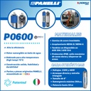 MOTOR SUMERGIBLE TF PANELLI  6" SERIE P0600 MOD.  12,50HP 3PH/230V/60HZ/2P 3600RPM 3W DOL NEMA6 WF-R