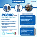 MOTOR SUMERGIBLE TF PANELLI  8" SERIE P0800 MOD. 100,00HP 3PH/460V/60HZ/2P 3600RPM 6W Y-D NEMA8 WF-R