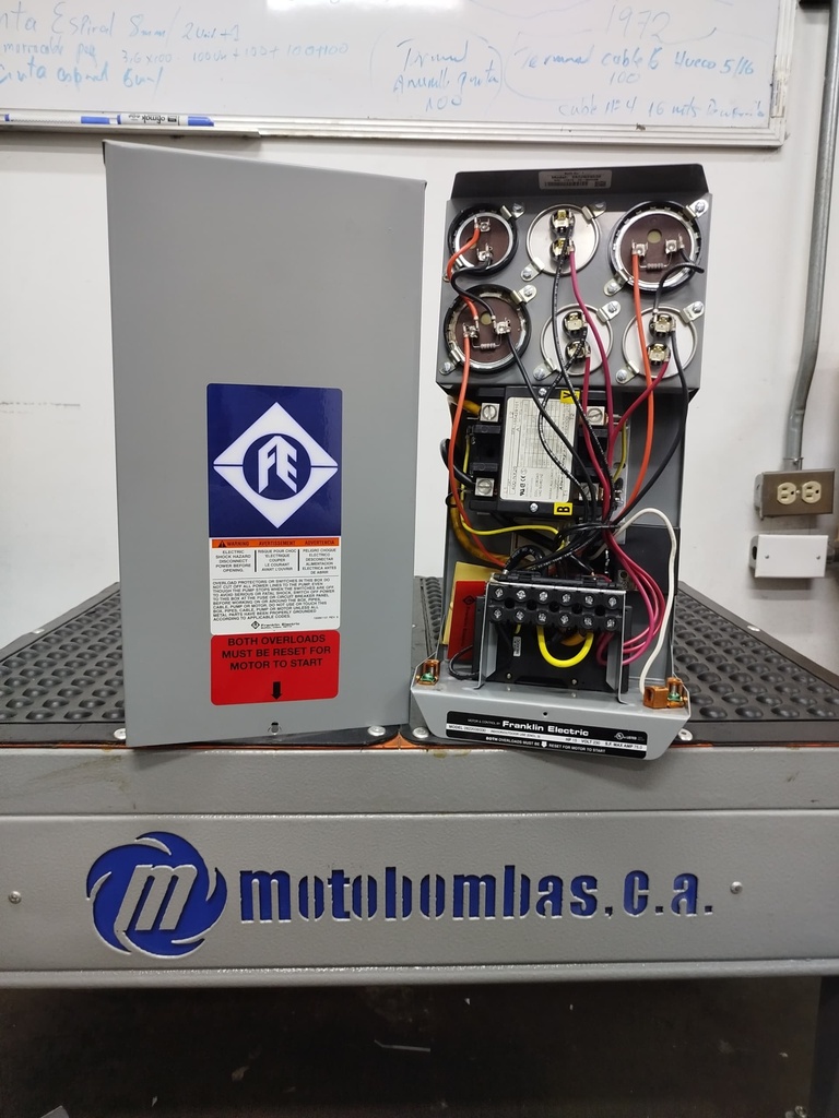 CAJA ARRANCADORA FRANKLIN ELECTRIC MF SERIE DELUXE MOD. 203 202 9330 15,00HP 1PH/230V (DELUXE)