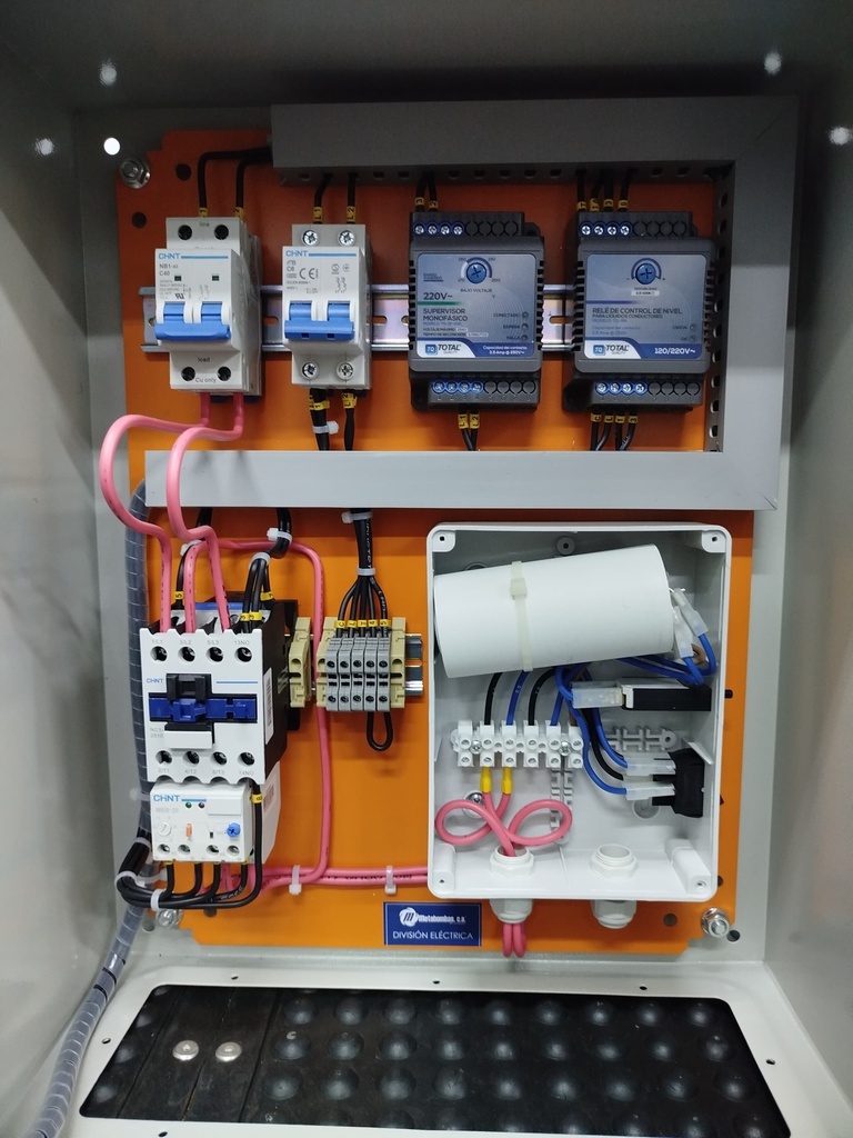 TABLERO DE CONTROL Y POTENCIA P/MOTOR PANELLI MF SERIE MDE MOD. TAM015    1,50HP 1PH/230V