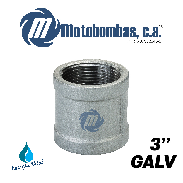 ANILLO NPT A/C GALVANIZADO SERIE VAR MOD. 3" GALV