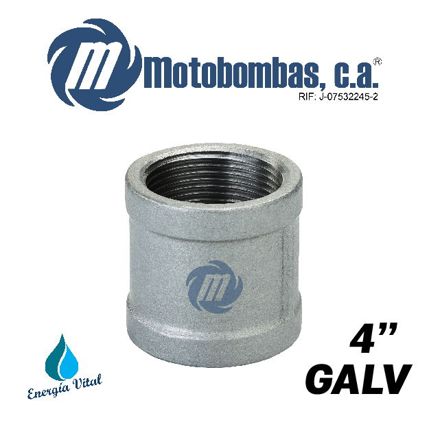 ANILLO NPT A/C GALVANIZADO SERIE VAR MOD. 4" GALV