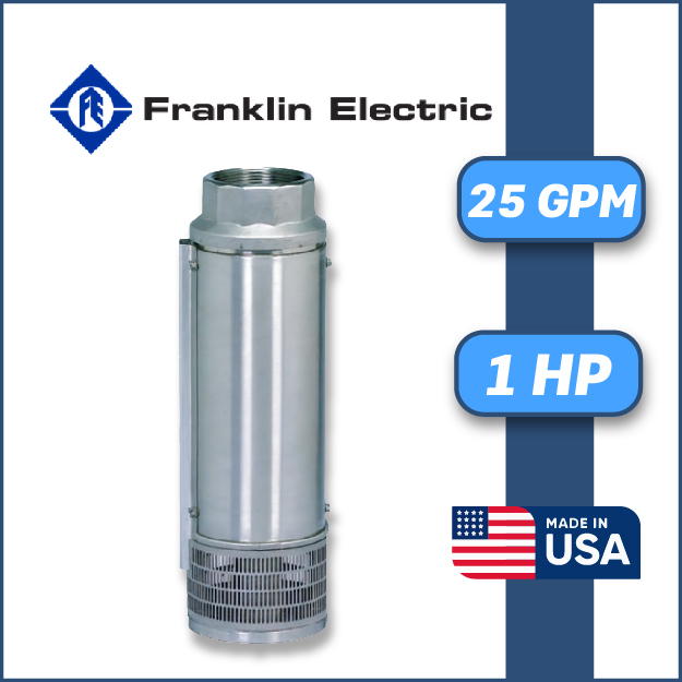 CUERPO SUMERGILE FRANKLIN 25SV1P4-PE 1HP SCHAEFER