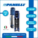 CUERPO SUMERGIBLE PANELLI  6" SERIE  PR MOD. 140PR10004 100GPM   7,50HP  04ET 3"NPT NEMA6
