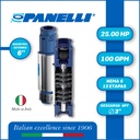 CUERPO SUMERGIBLE PANELLI  6" SERIE  PR MOD. 140PR10013 100GPM  25,00HP  13ET 3"NPT NEMA6