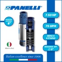 CUERPO SUMERGIBLE PANELLI  6" SERIE  PR MOD. 140PR07506  75GPM   7,50HP  06ET 3"NPT NEMA6