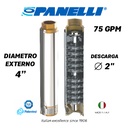CUERPO SUMERGIBLE PANELLI  4"  SERIE PR MOD.  95PR7502   75GPM   1,50HP 02ET 2"NPT NEMA4