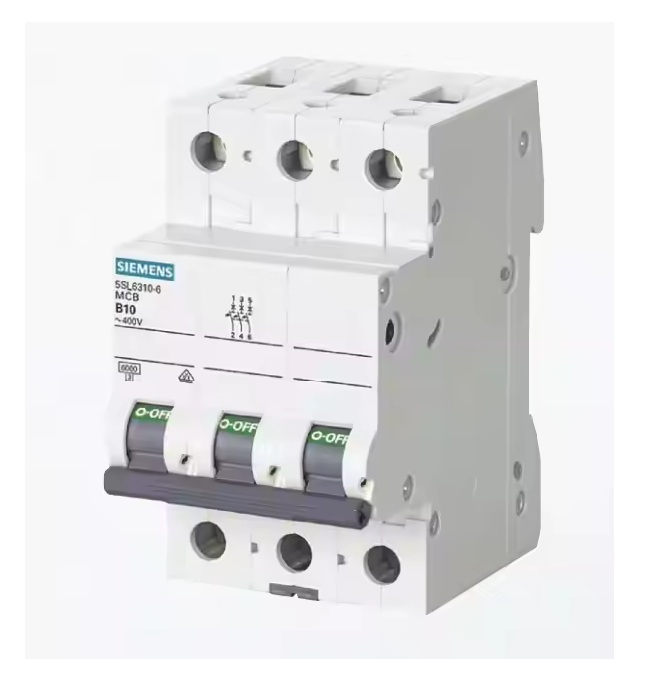 INTERRUPTOR TERMOMAGNETICO SIEMENS 3P 10A (5SL6310-7)