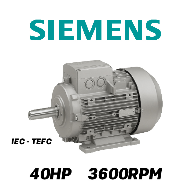 MOTOR HORIZONTAL  40,00HP 3600RPM SIEMENS MS230400 3PH 220-440V 2P SF 1,15 200L 20,00KW