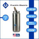 MOTOR SUMERGIBLE TF FRANKLIN  4" SERIE WWELL HT MOD. 2347178602G    5,00HP 3PH/230V/60HZ/2P 3600RPM 3W DOL NEMA4 WF-C                                