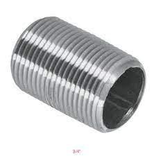 NIPLE CORRIDO A/C ASTM A53 SCH 40 SERIE ISA MOD.  6"