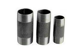 NIPLE SEMI CORRIDO A/C ASTM A53 SCH 40 SERIE ISA MOD.  6"