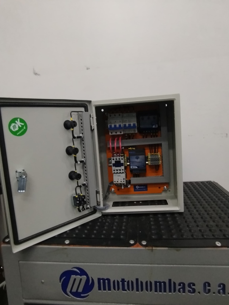 TABLERO DE CONTROL Y POTENCIA TF  P/ MOTOR SUMERGIBLE SERIE MDE MOD. TMDE711300030 3,00HP 3PH/230V DOL