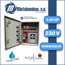 TABLERO DE CONTROL Y POTENCIA P/ MOTOR FRANKLIN ELECTRIC MF SERIE MDE MOD. TMDEFESTD050    5,00HP 1PH/230V