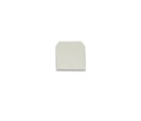 TAPA FINAL P/BORNERA  MARCA CHINT TAMAÑO 2.5MM