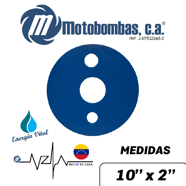 TAPA SANITARIA SERIE ISA MOD. 10" X 2"