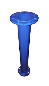 TUBO COLUMNA A/C ASTM A53 SCH40 BRIDADA SERIE ISA MOD. 10" X 3,05MTS