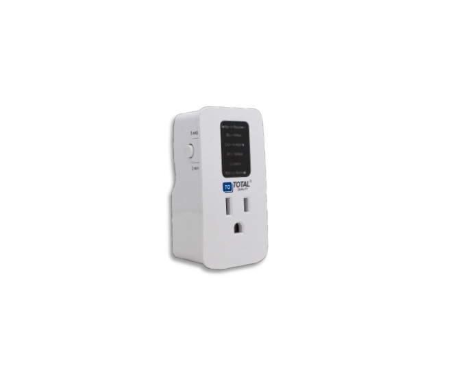 PROTECTOR DE VOLTAJE DIGITAL MULTIPROPOSITO MARCA TQ MOD.  TQ-POM120-1 4 TOMAS 