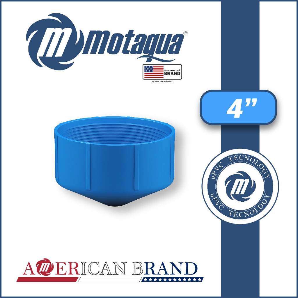 CASING PUNTA DE LAPIZ uPVC MOTAQUA MKD 4,00"
