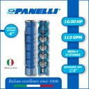 CUERPO SUMERGIBLE PANELLI  4" SERIE REC MOD.  95REC11017 110GPM  10,00HP 17ET 2"NPT NEMA4