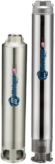 CUERPO SUMERGIBLE MOTAQUA  4"  SERIE MTS MOD.  554TS5015   55GPM    5,00HP 15ET 2"NPT NEMA4