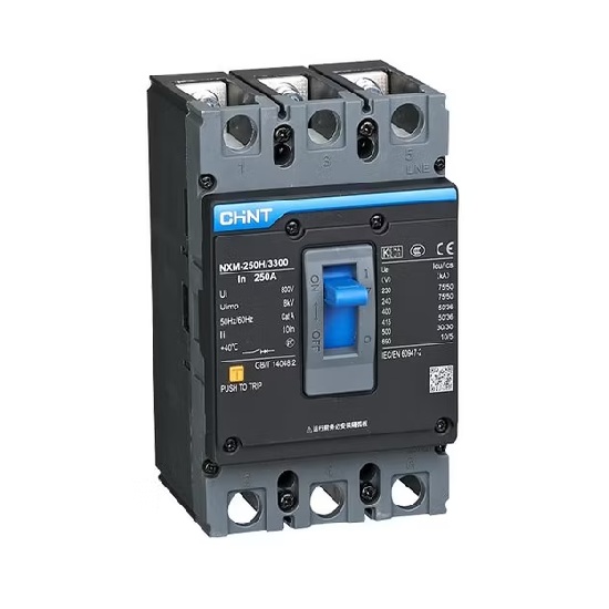BREAKER TERMOMAGNETICO 3P MARCA CHINT SERIE NXM-0125S MOD. 125A