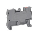 BORNE SIMPLE MARCA UTL  MOD. JU1-4 UTL  4mm2 GRIS 