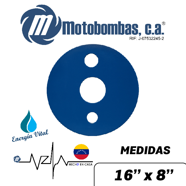 TAPA SANITARIA SERIE ISA MOD. 16" X 8"