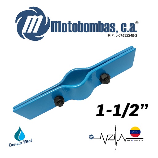 [3753ISA-8500300101-0000] ABRAZADERA A/C SOPORTE DE BOMBA SUMERGIBLE SERIE ISA MOD.  1-1/2"