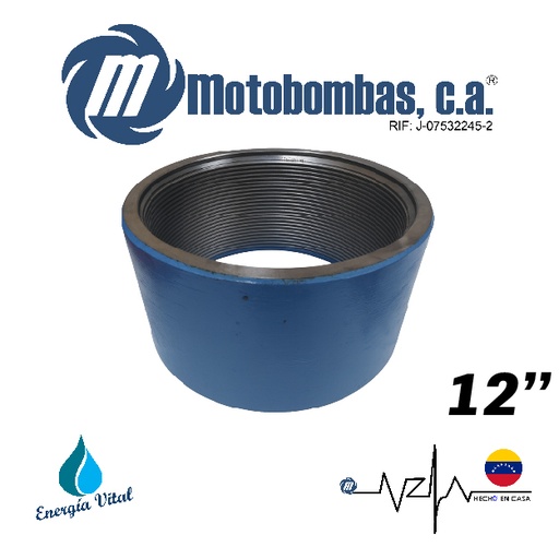 [3953ISA-8500020900-0000] ANILLO CILINDRICO A/C CR-V SERIE ISA MOD. 12"