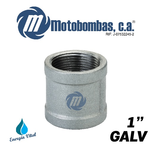 [3865ISA-8500020011-0000] ANILLO NPT A/C GALVANIZADO SERIE VAR MOD.  1" GALV