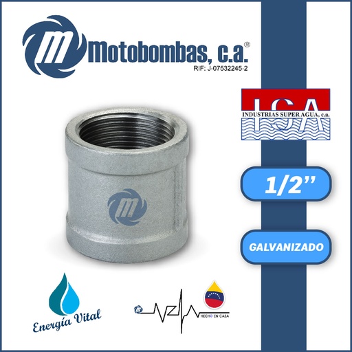 [3865ISA-8500020051-0000] ANILLO NPT A/C GALVANIZADO SERIE VAR MOD.   1/2" GALV