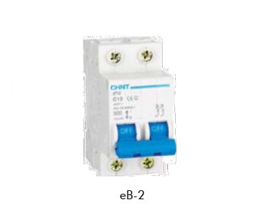 [6475CHT-eB-2-C16] BREAKER TERMOMAGNETICO 2P MARCA CHINT SERIE eB-2 MOD. 16A
