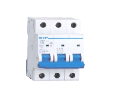 [6475CHT-NB1-63P3-01] BREAKER TERMOMAGNETICO 3P MARCA CHINT SERIE NB1-63P3 MOD. 1A