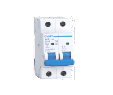 [6475CHT-NB1-63P2-63] BREAKER TERMOMAGNETICO 2P MARCA CHINT SERIE NB1-63P2 MOD. 63A
