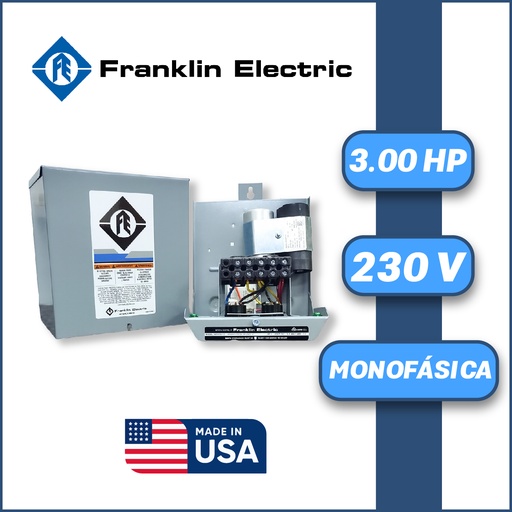 [6005FRA-RF030EST1XX230-MNE3] CAJA ARRANCADORA FRANKLIN ELECTRIC MF SERIE STD  MOD. 282 302 8110 3,00HP 1PH/230V (ESTANDARD)