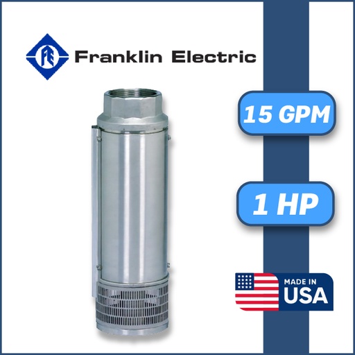 [5545FRA-15LD1P4-PE] CUERPO SUMERGILE FRANKLIN 15LD1P4-PE 1HP SCHAEFER