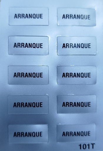 [6914VAR-5VAR-020101T] ETIQUETA "ARRANQUE"