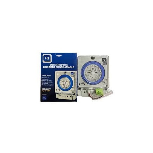 [6475VAR-TQ-E-IHP] INTERRUPTOR HORARIO ANALOGICO PROGRAMABLE MARCA TQ MOD.  TQ-E-IHP