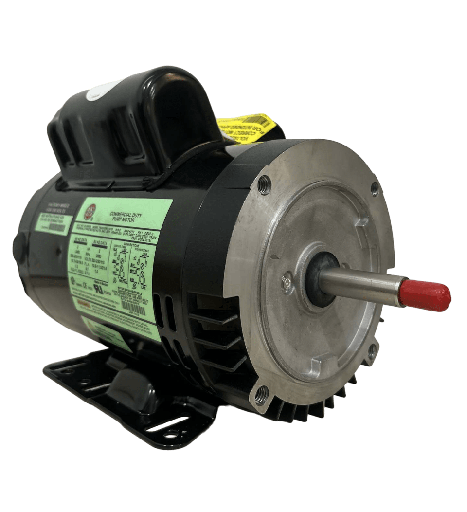 [7905USM-5US002020M0056J-0AI1] MOTOR HORIZONTAL JP 2,00HP 3600RPM US MOTORS EU2002B 1PH 115/208-230V 2P 56J