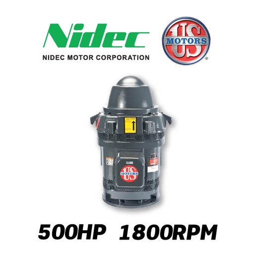 [7605USM-5000] MOTOR VHS  500,00HP 1800RPM US MOTORS HO500P2SLHX 3PH 460V 4P 4P SF 1,15 6W PWS 449TPH WP1 XHT NRR CI
