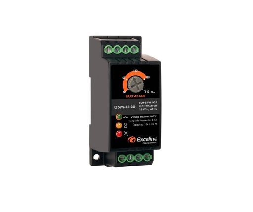 [6625GEN-GSM-L120] SUPERVISOR DE VOLTAJE MF MARCA EXCELINE MOD. GSM-L120  120V
