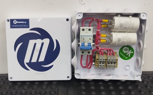 [6023MDE-PM005CON2XX230-PI56] CAJA ARRANCADORA  P/ MOTOR PANELLI MF SERIE MDE MOD. MDEPAN005    0,50HP 1PH/230V