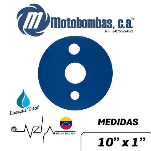 [3723ISA-85002110001] TAPA SANITARIA SERIE ISA MOD.      10" X 1"