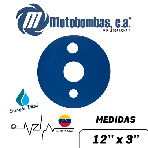 [3723ISA-85002112001] TAPA SANITARIA SERIE ISA MOD. 12" X 3"