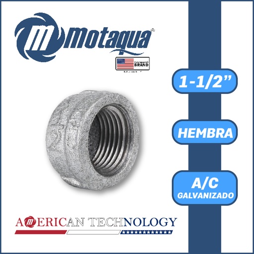 [3835ISA-8500020050] TAPA A/C GALVANIZADA SERIE VAR MOD. H 1-1/2"