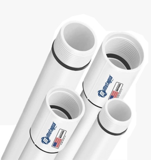 [5715MKD-6H1D300X236L20-UPVC] TUBO COLUMNA uPVC MOTAQUA  MKD HEAVY1  3" X 6,00 MTS (ARCHIVAR 2026)