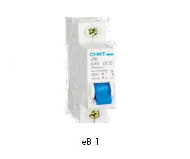 [6475CHT-eB-1-C32] BREAKER TERMOMAGNETICO 1P MARCA CHINT SERIE eB-1 MOD. 32A